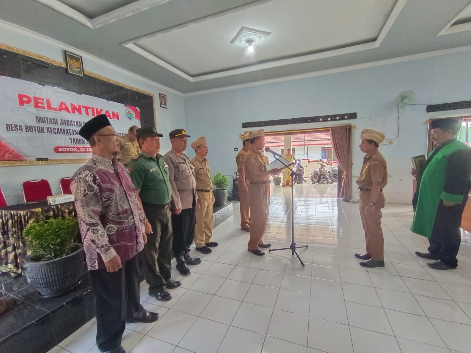 MUTASI JABATAN PERANGKAT DESA