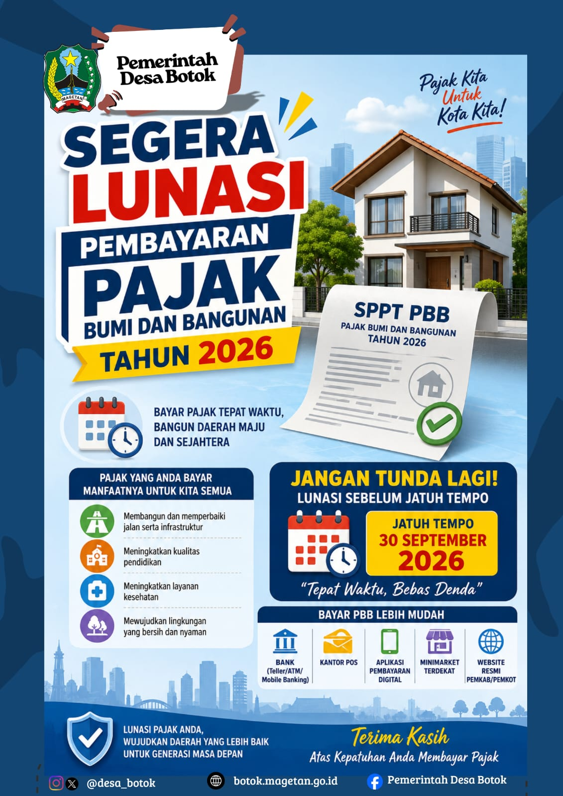 PAJAK KITA UNTUK KOTA KITA