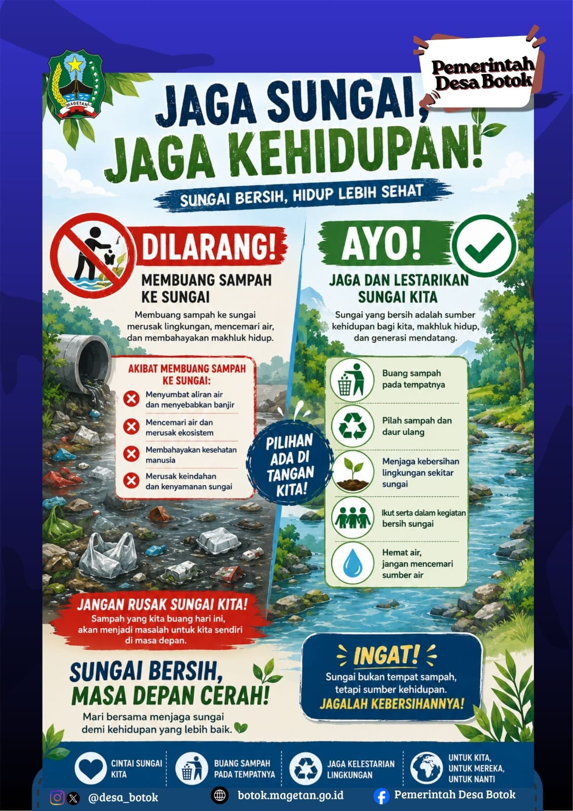 JAGA SUNGAI, JAGA KEHIDUPAN